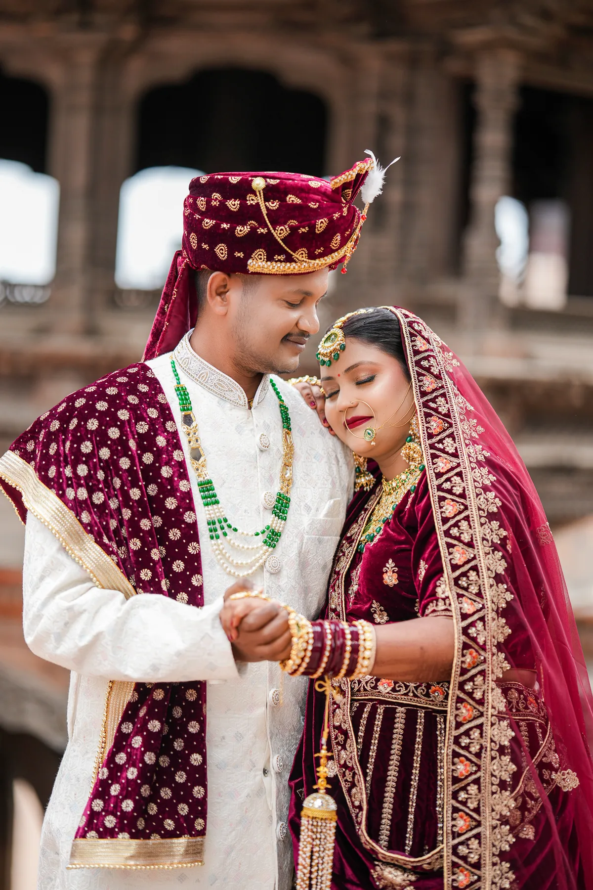Temple Courtyard Vows